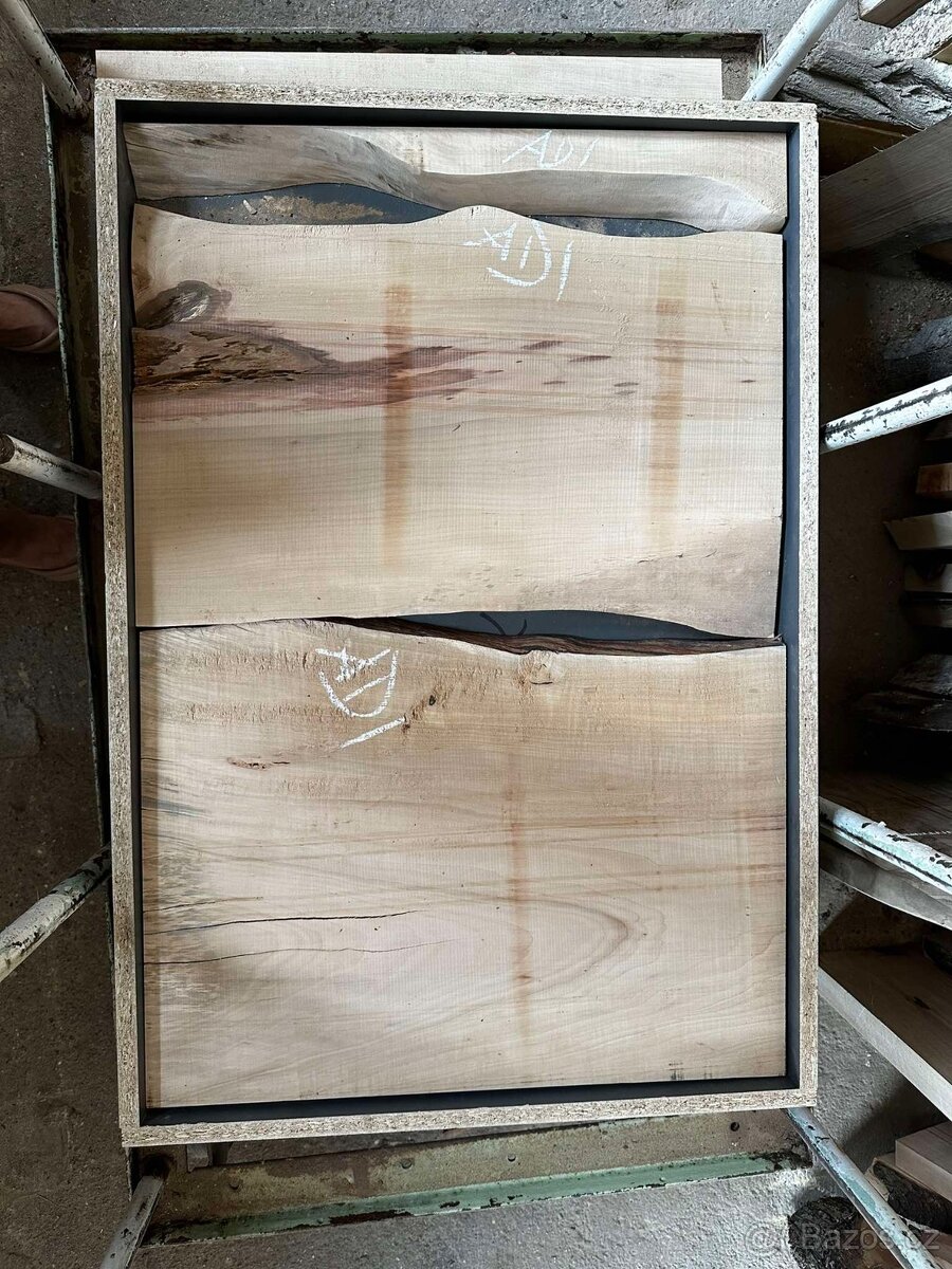 Sety atypických fošen na epoxidové stoly - 4