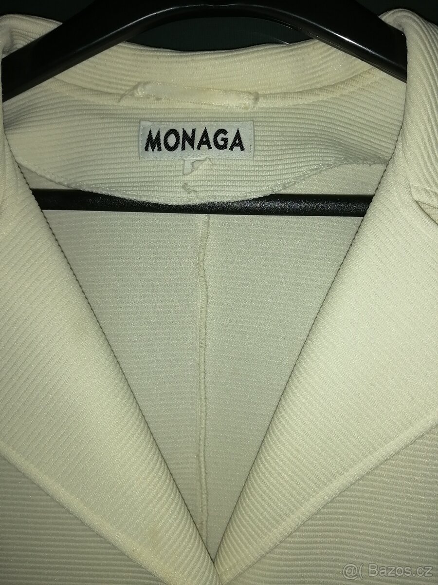 DÁMSKÉ SAKO ZNAČKY MONAGA VELIKOST L - 4