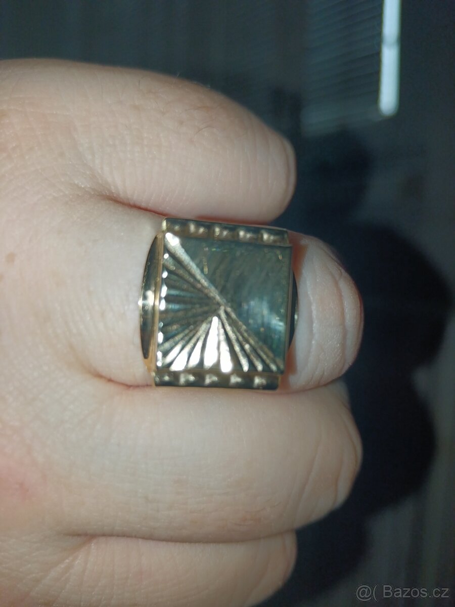 Prodám zlatý prsten - 4