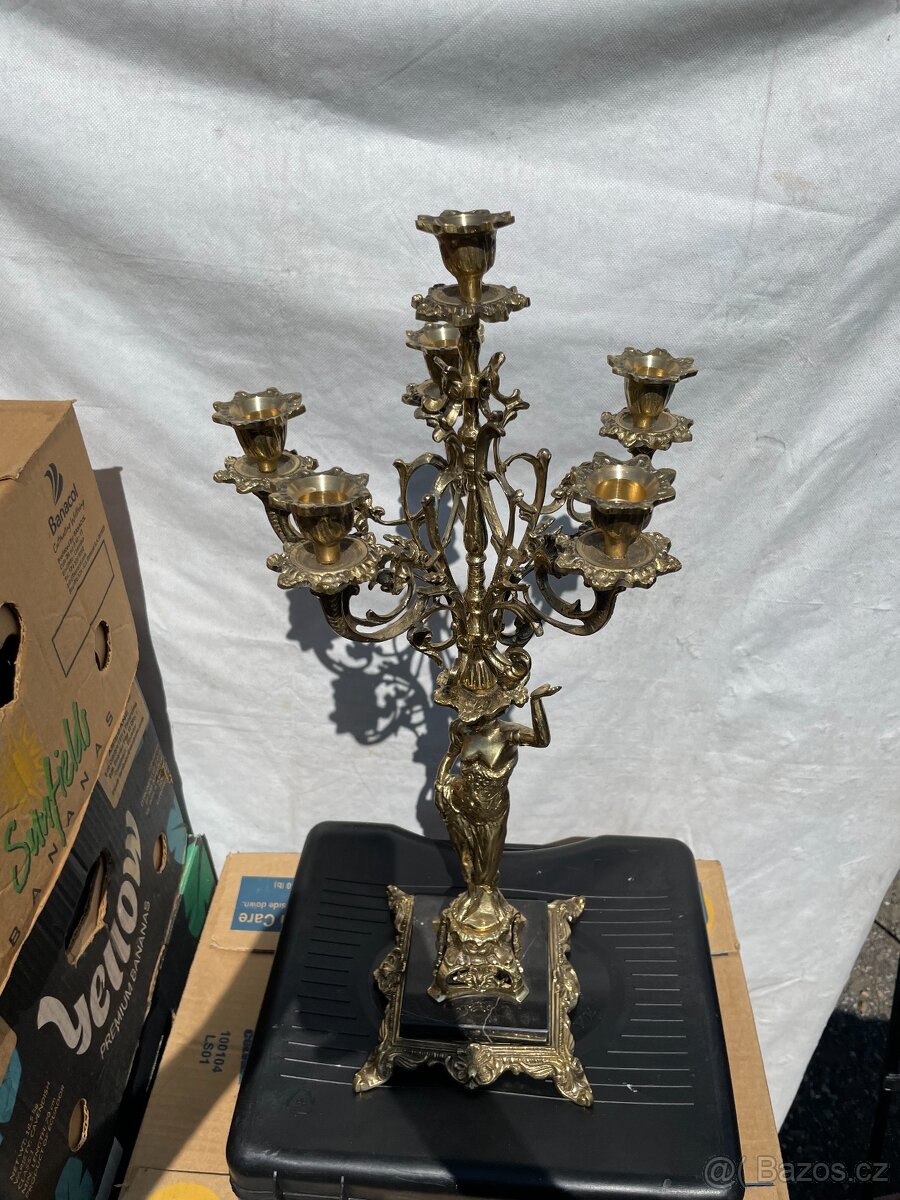 Mosazný svícen - 4
