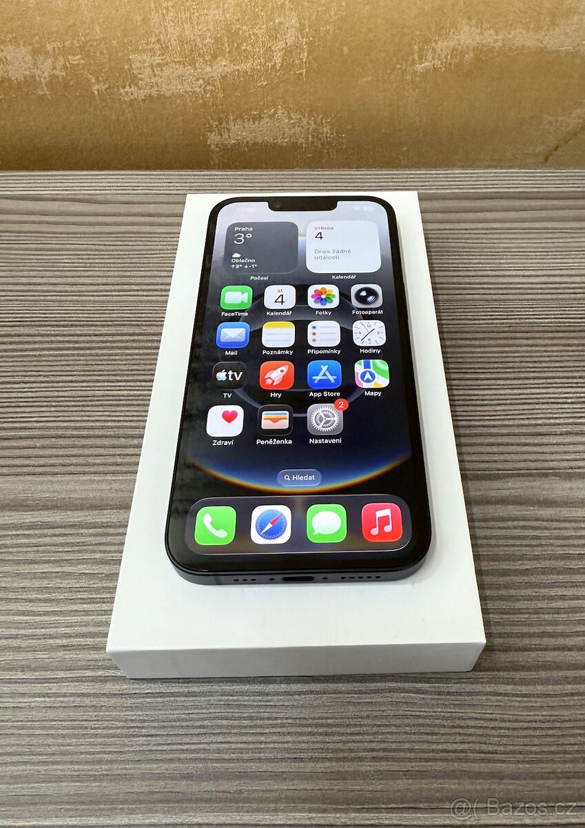 Apple iPhone 16e 128GB černý, Top stav - 4