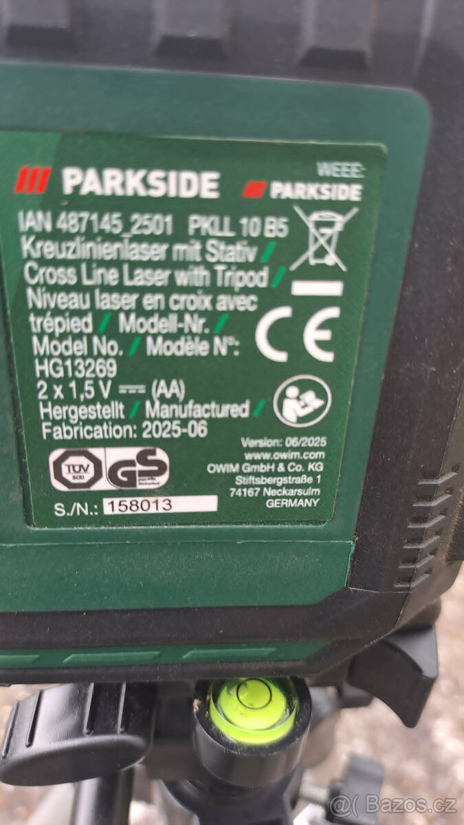 Parkside laser metr - 4