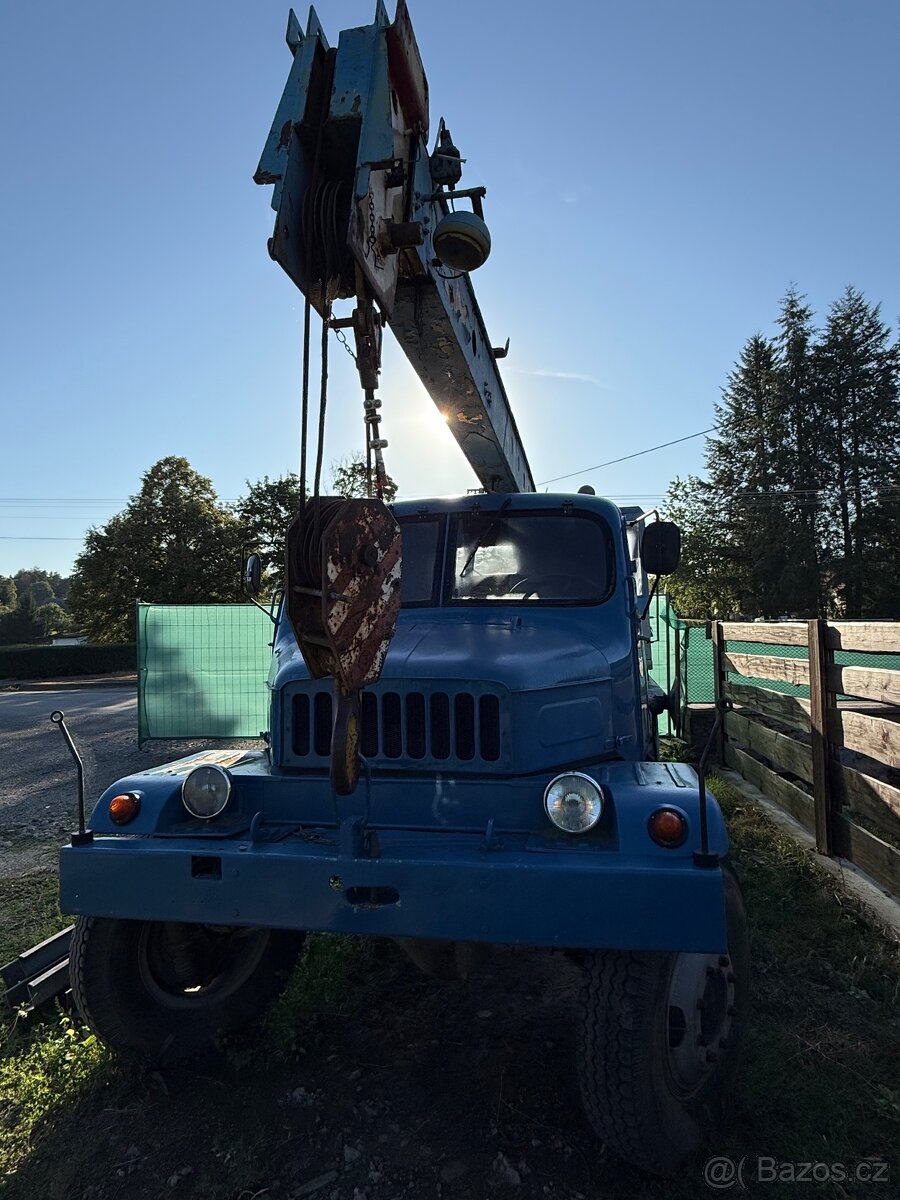 Praga V3S – autojeřáb HD 80 - 4