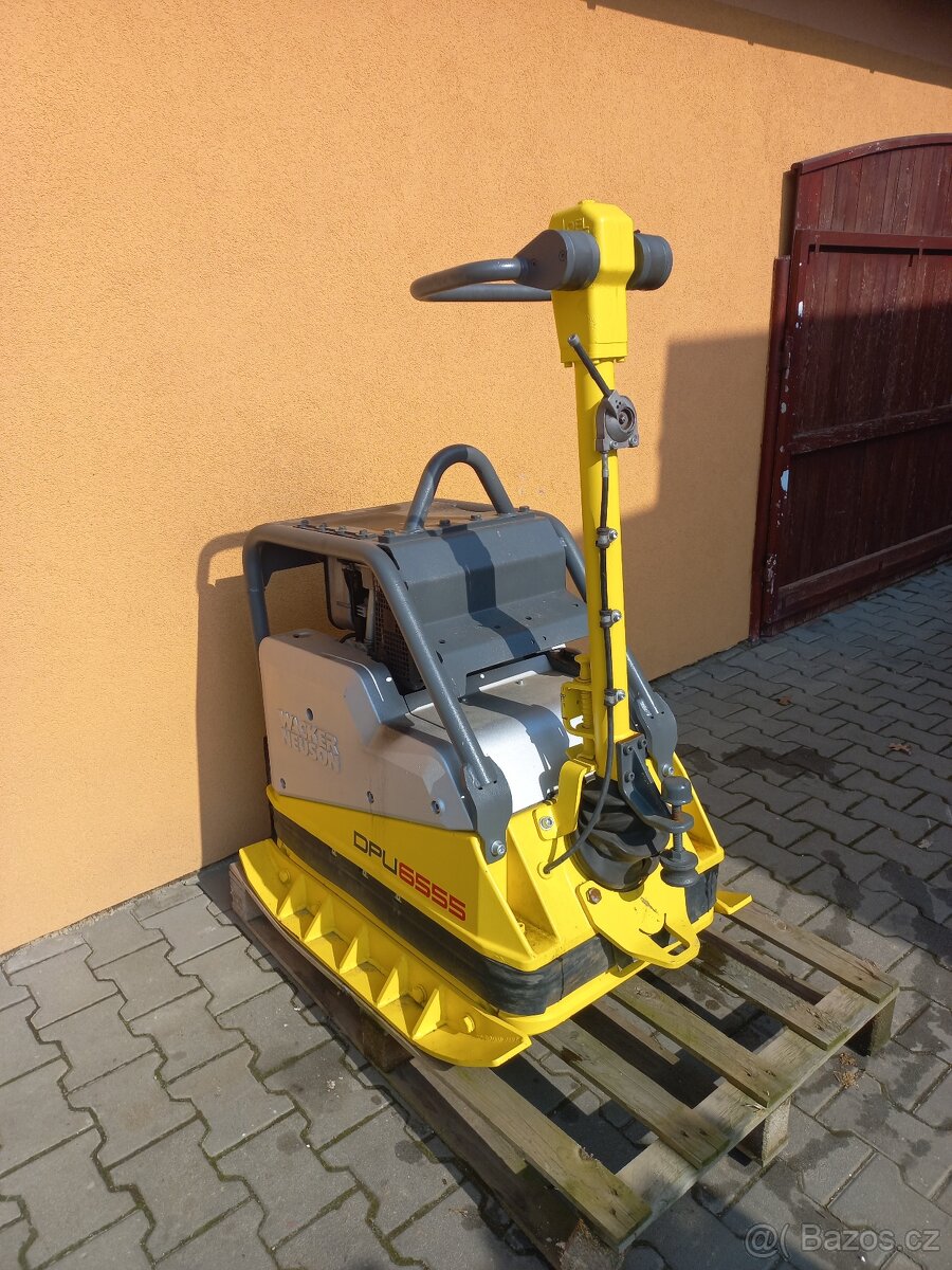 Vibrační deska Wacker neuson Dpu 6555. - 4