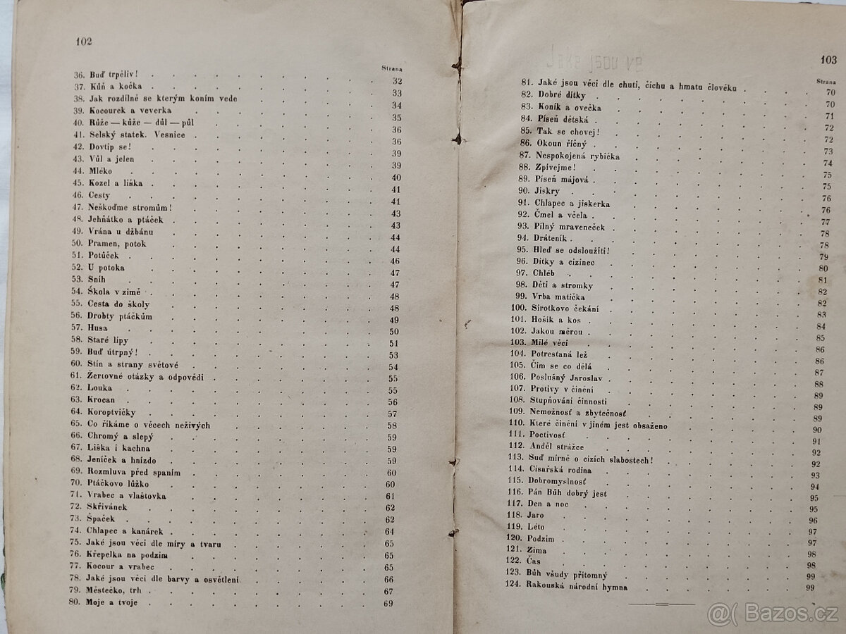 Čítanka školy obecné - 2. díl "1879" - 4