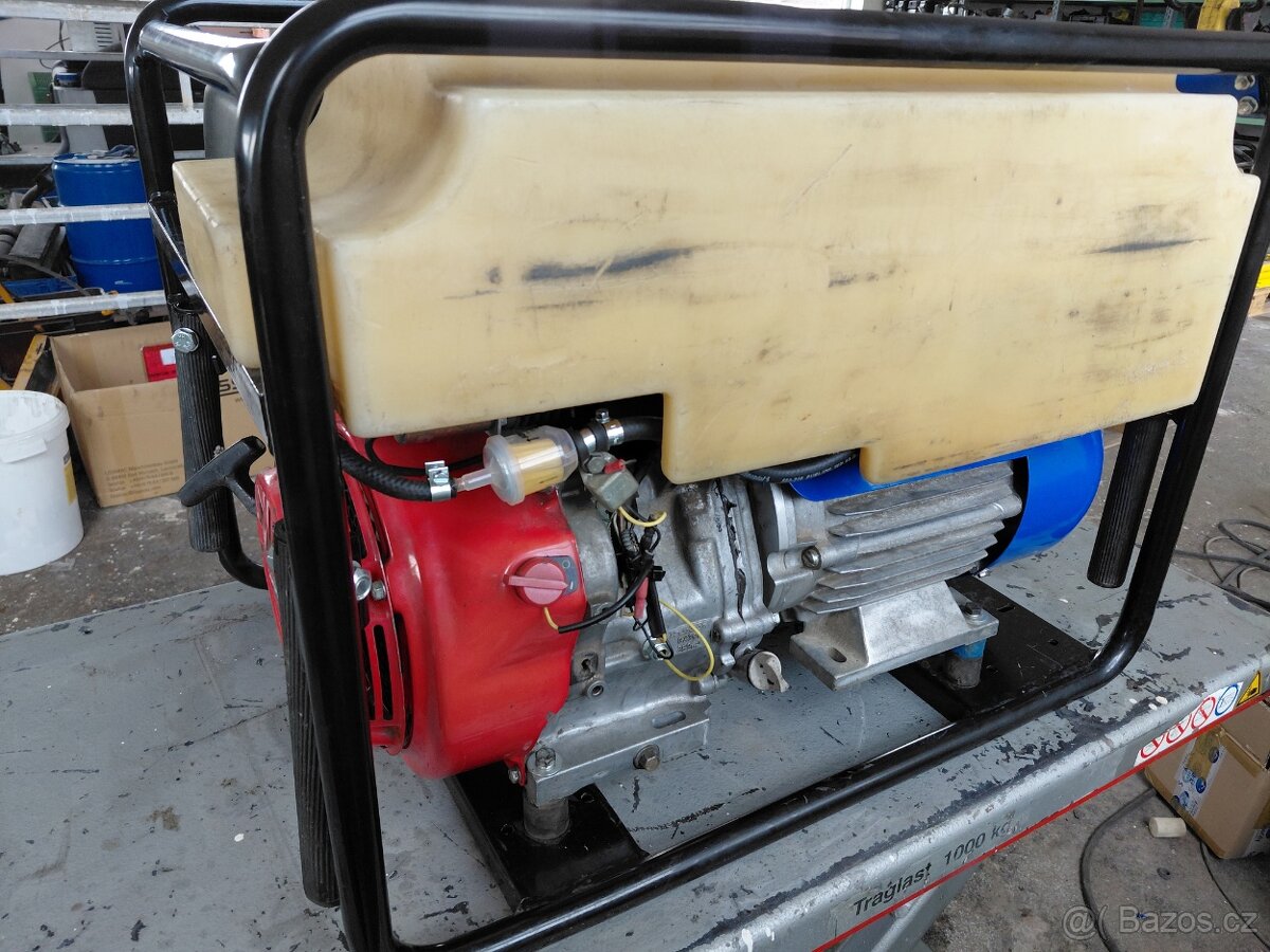 Elektrocentrála, generátor profi Geko 6502 6,1 kW - 4