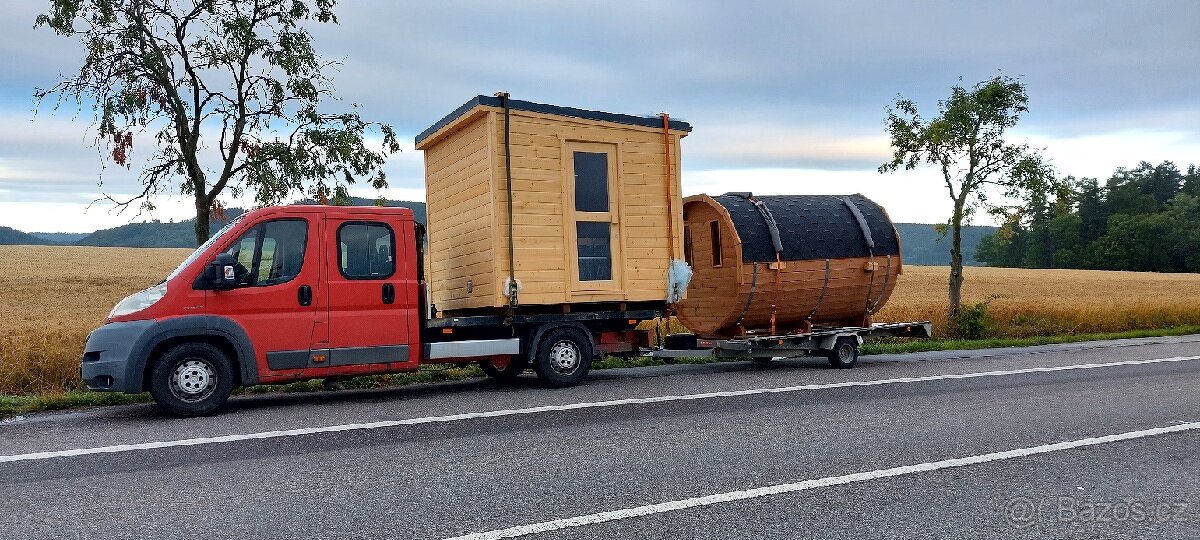 Kvádr sauna 250x210 cm severský smrk - 4