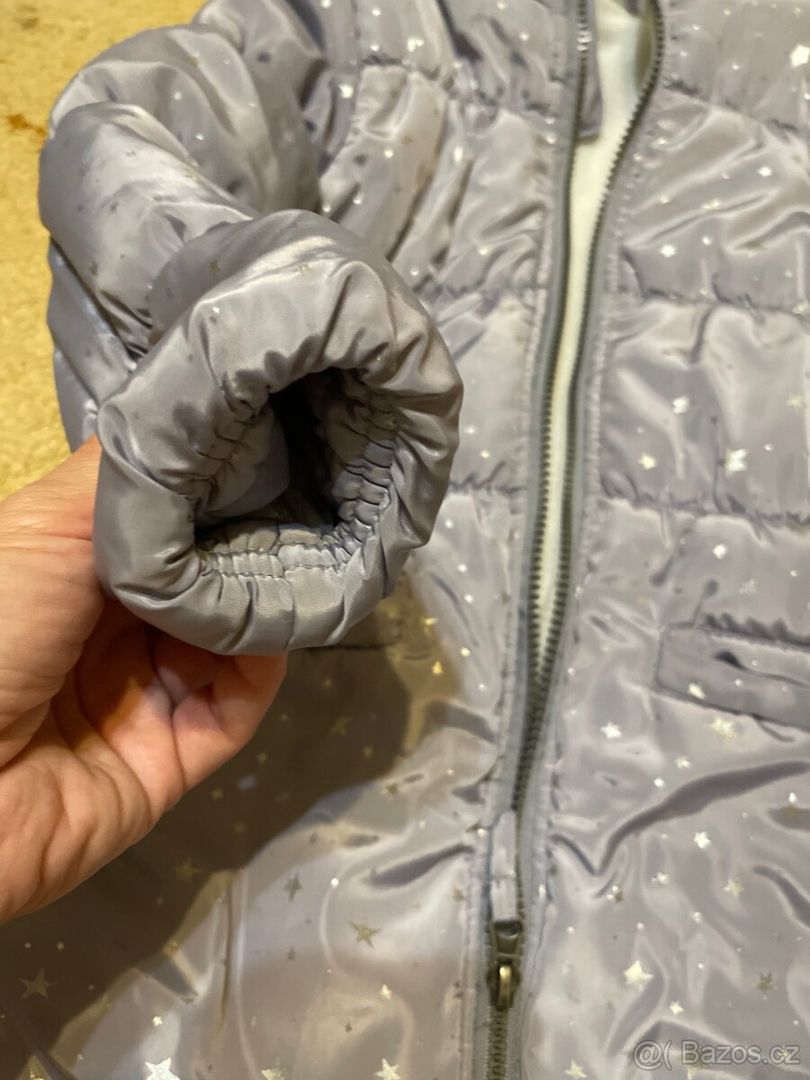 Dívčí zimní bunda 116 - 4