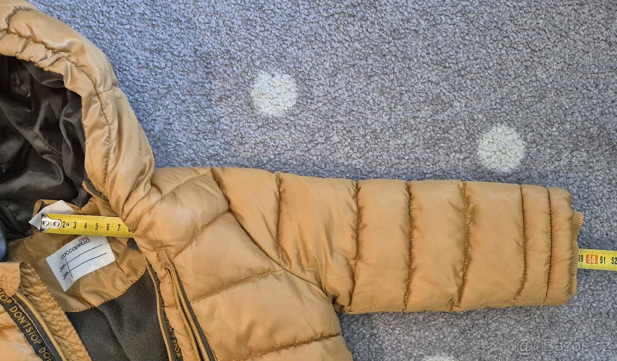 Dětská zimní bunda Coccodrillo vel. 92 - 4