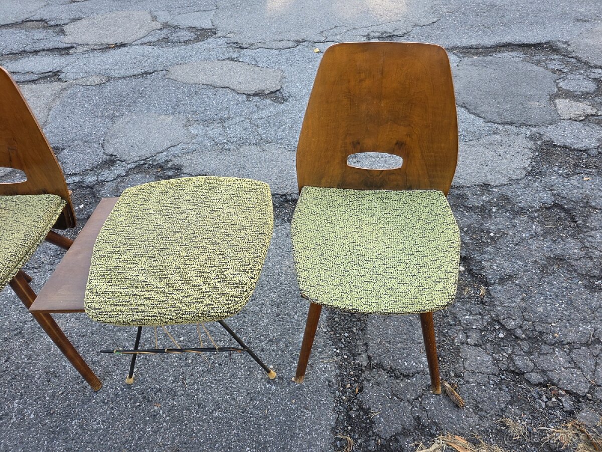 Židle Ton 2x plus stolek - 4