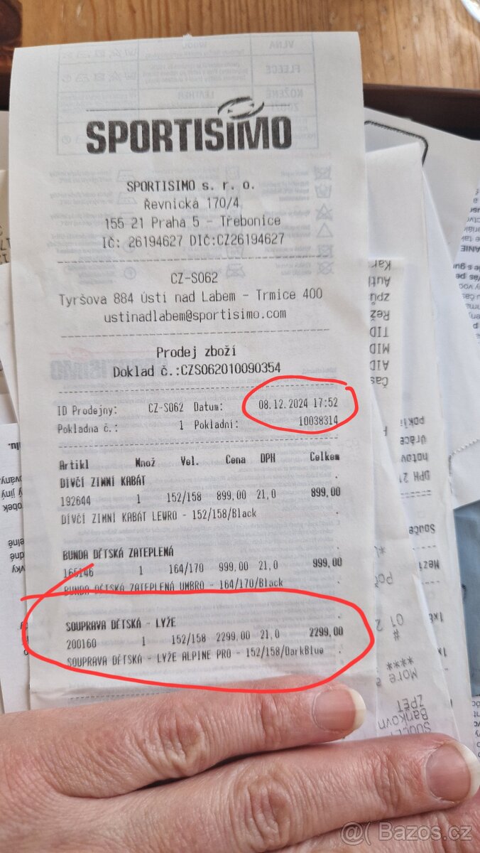 Zimní a lyžařské oblečení 10-12 let - 4