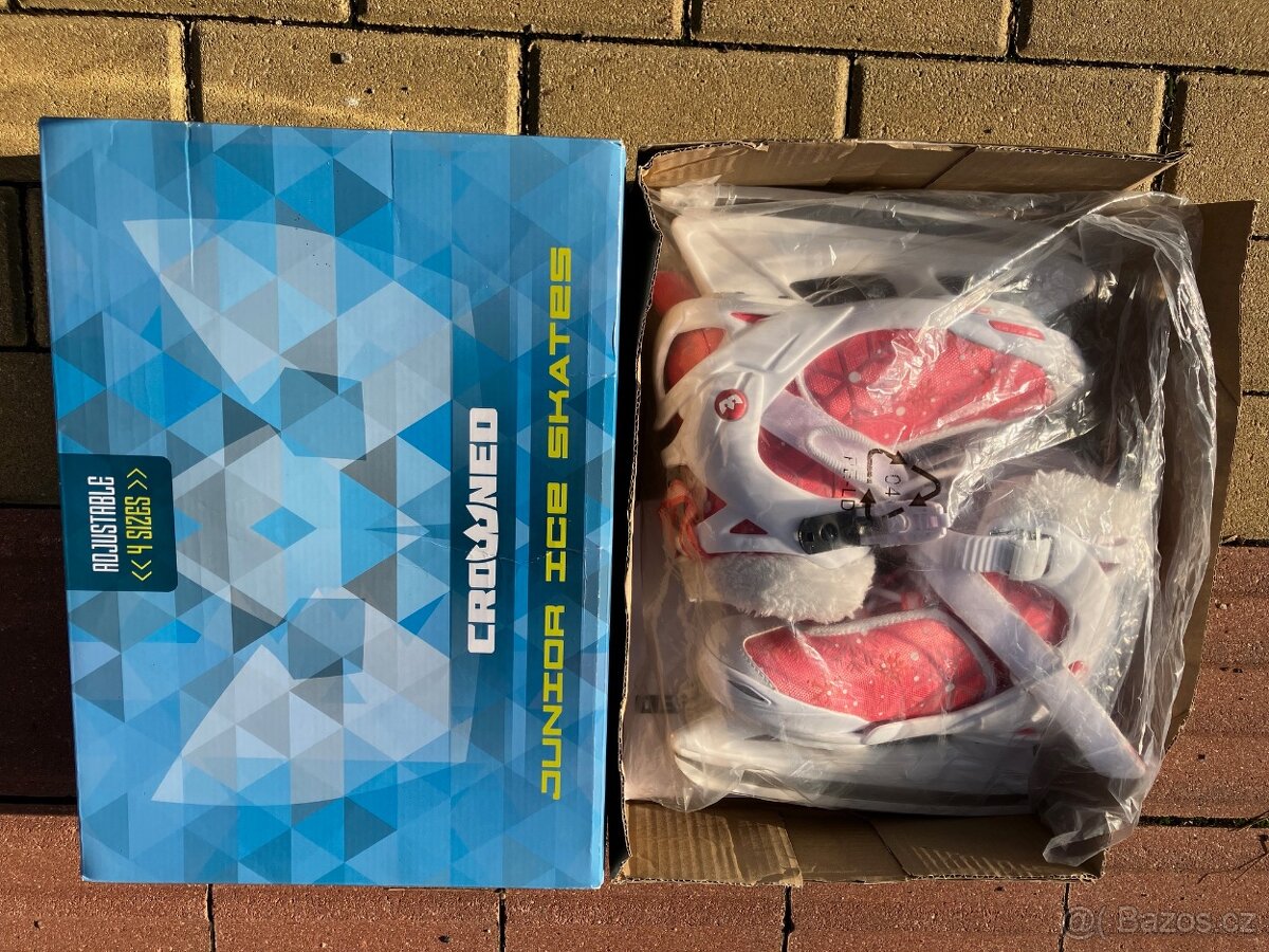 Dívčí brusle, velikost stavitelná EU 32-35 - 4