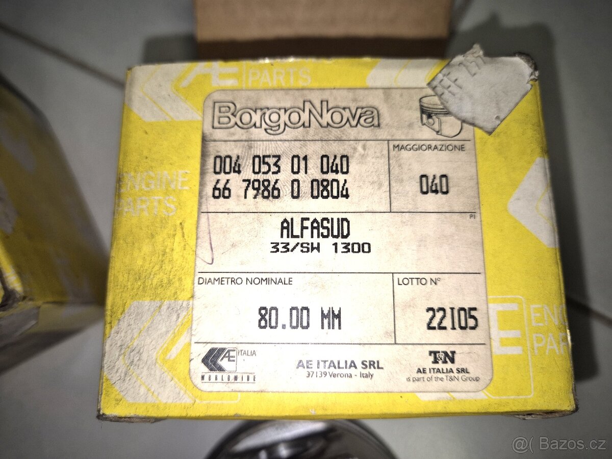 VÝBRUSOVÉ PÍSTY NA ALFA ROMEO - 4