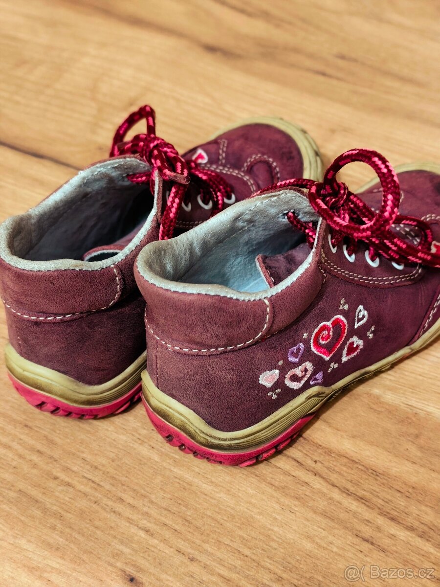 Celoroční kožené boty Jonap 25 - 4