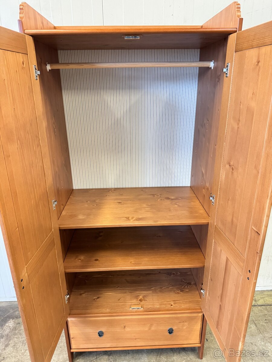 Šatní skříň ikea leksvik - 4