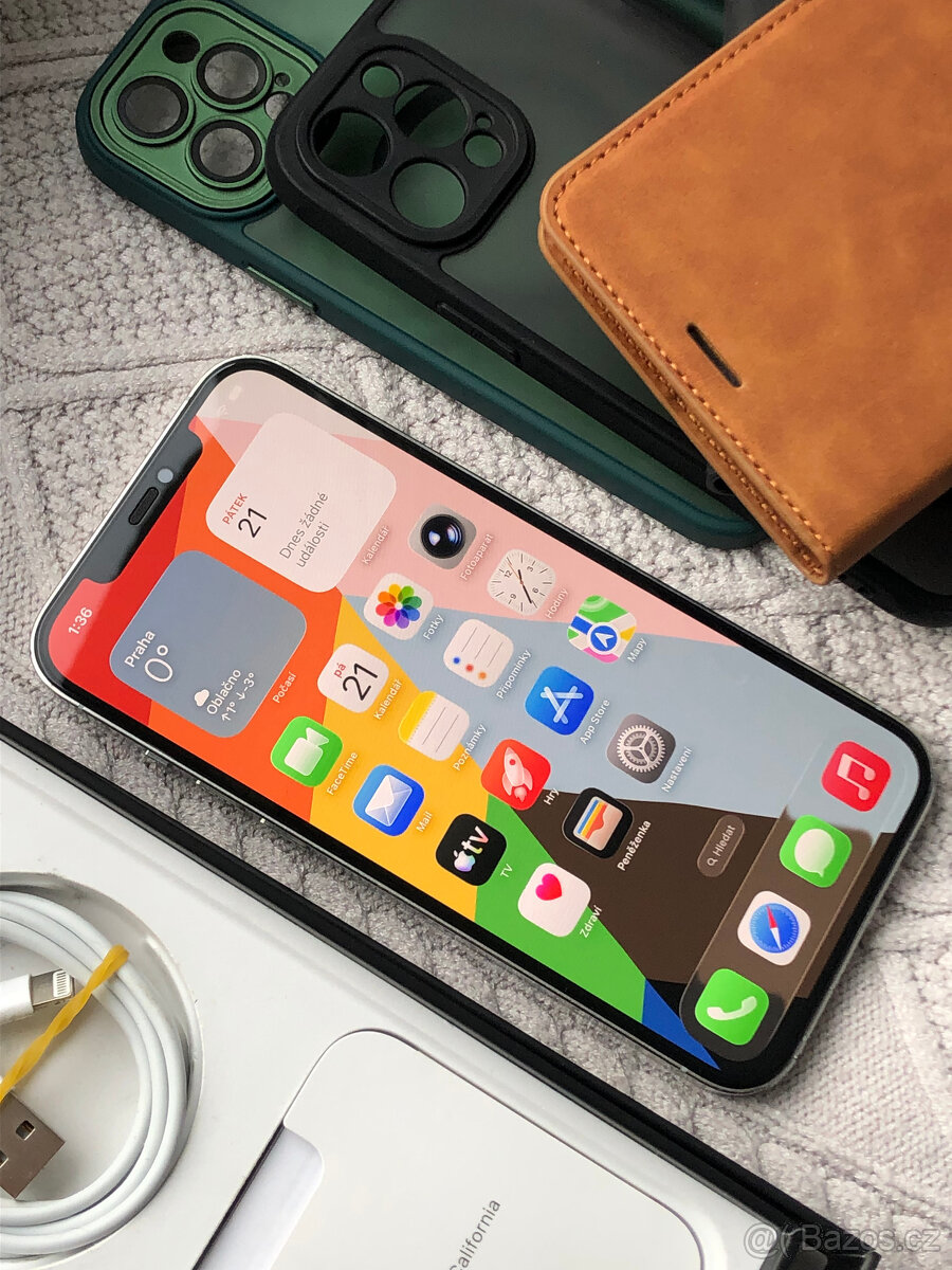 HLEDÁŠ IPHONE? Prodám Apple 12 PRO MAX - 256GB - SILVER - 4