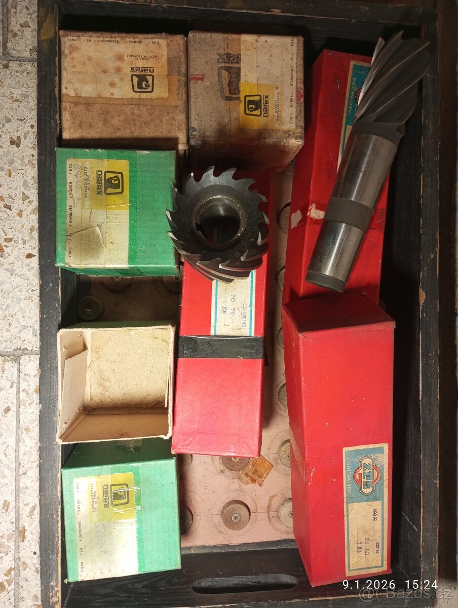 Frézy válcové. - 4