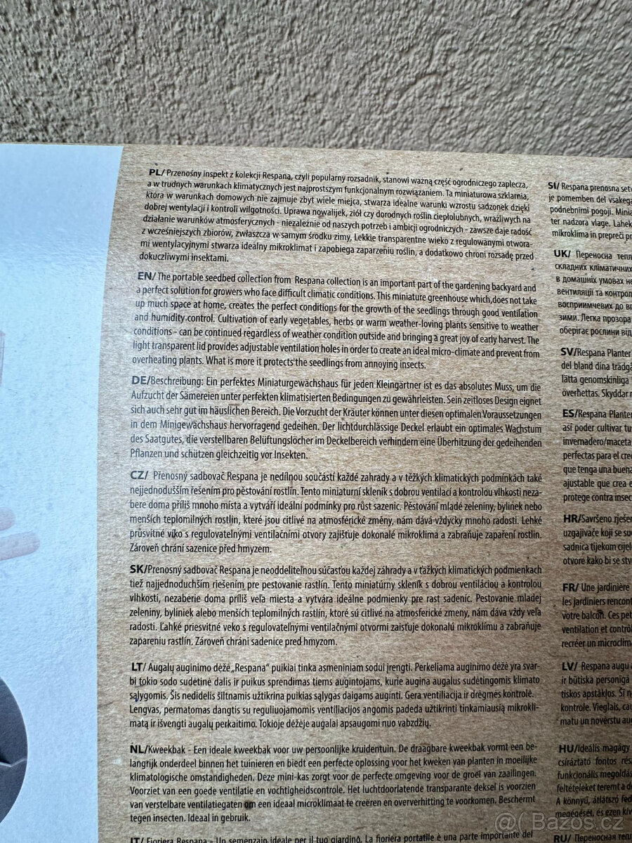 Sadbovač Respana Planter Wood 3v1 - 4