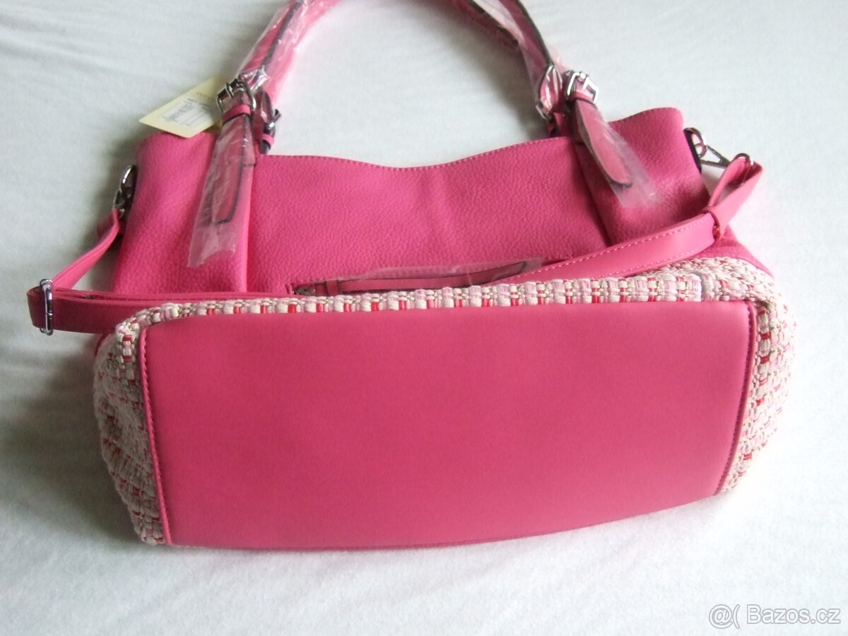 Kabelka růžová - 4