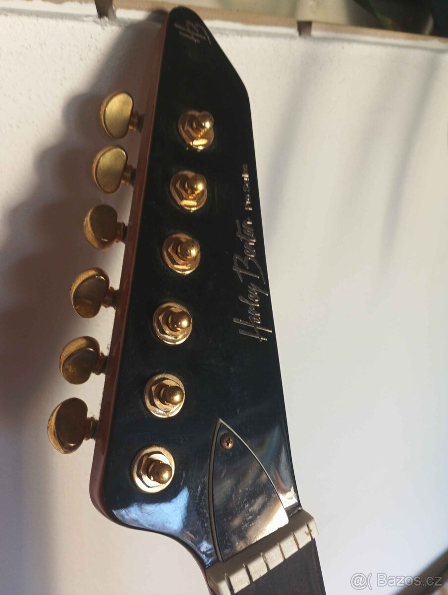 Harley Benton EX-76 Classic GHW AN - 4