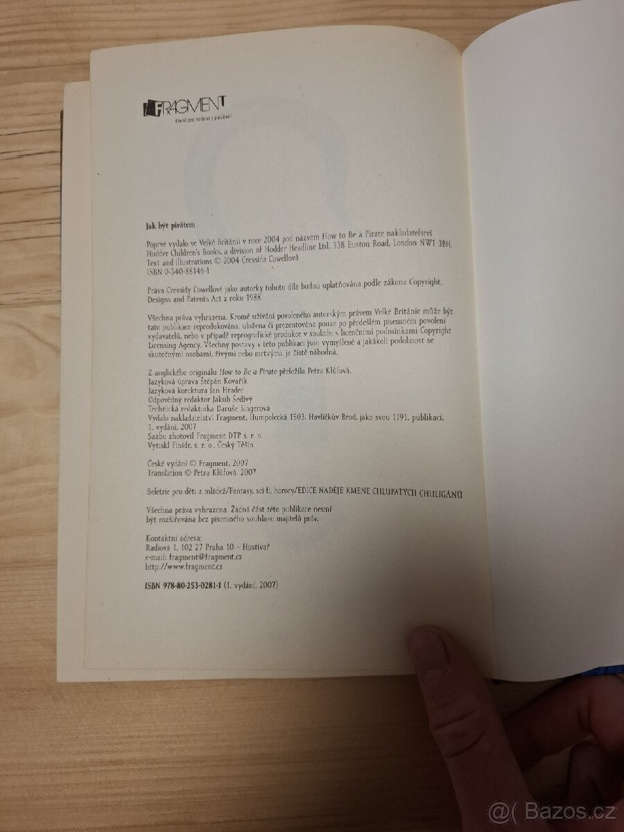 Dětská knížka - Jak být pirátem - 4