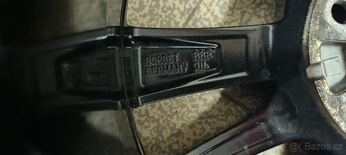 Prodám originál ALU černé TRIUS - 4