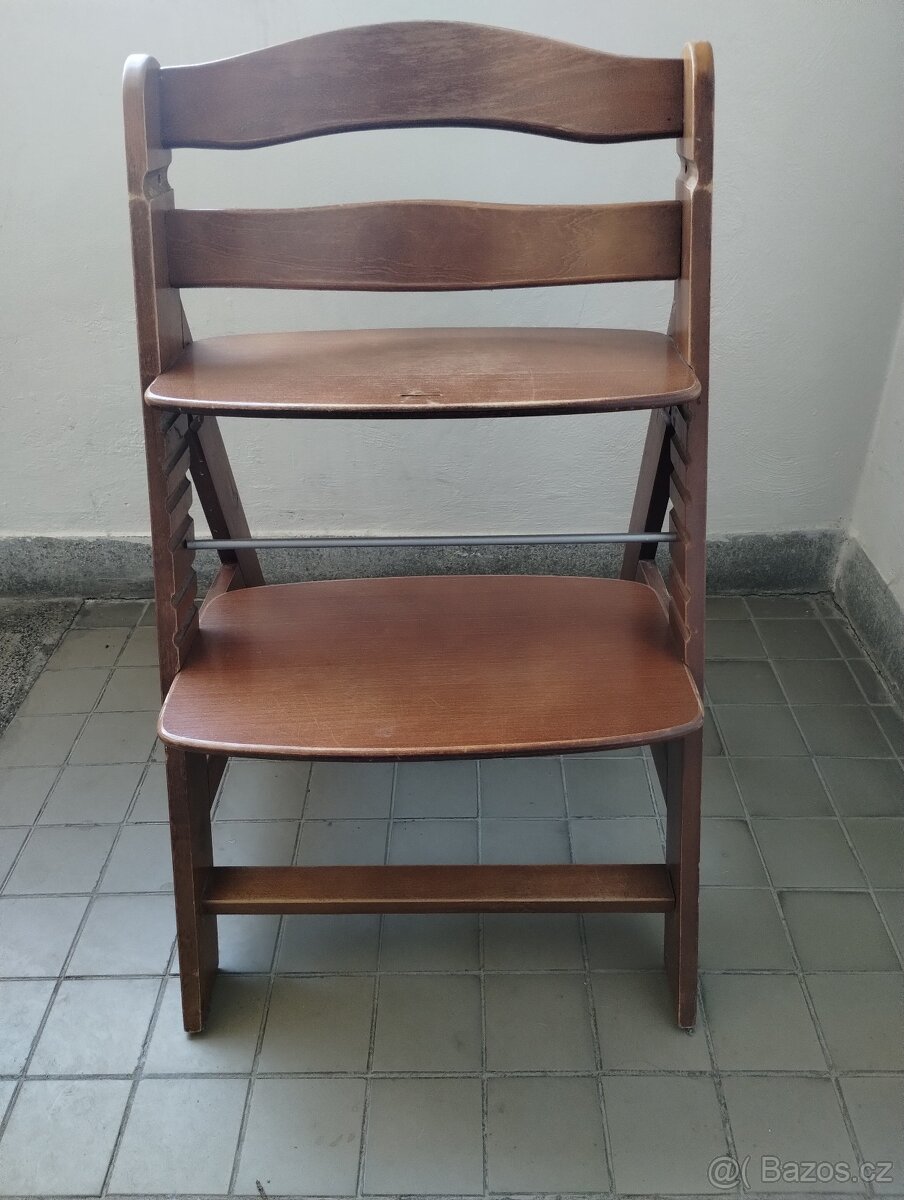 Rostoucí dřevěná zidle - 4