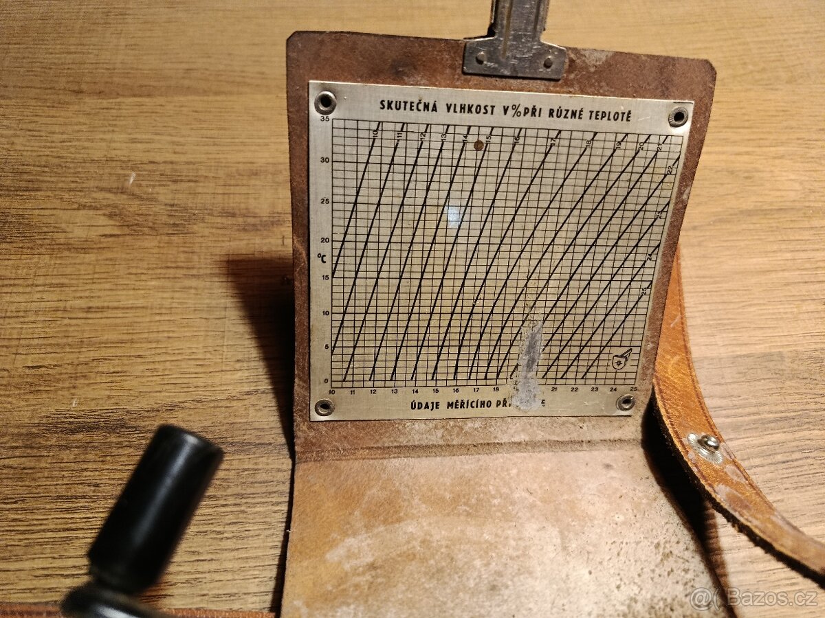 Analogový vlhkoměr dřeva – Czechoslovakia - 4