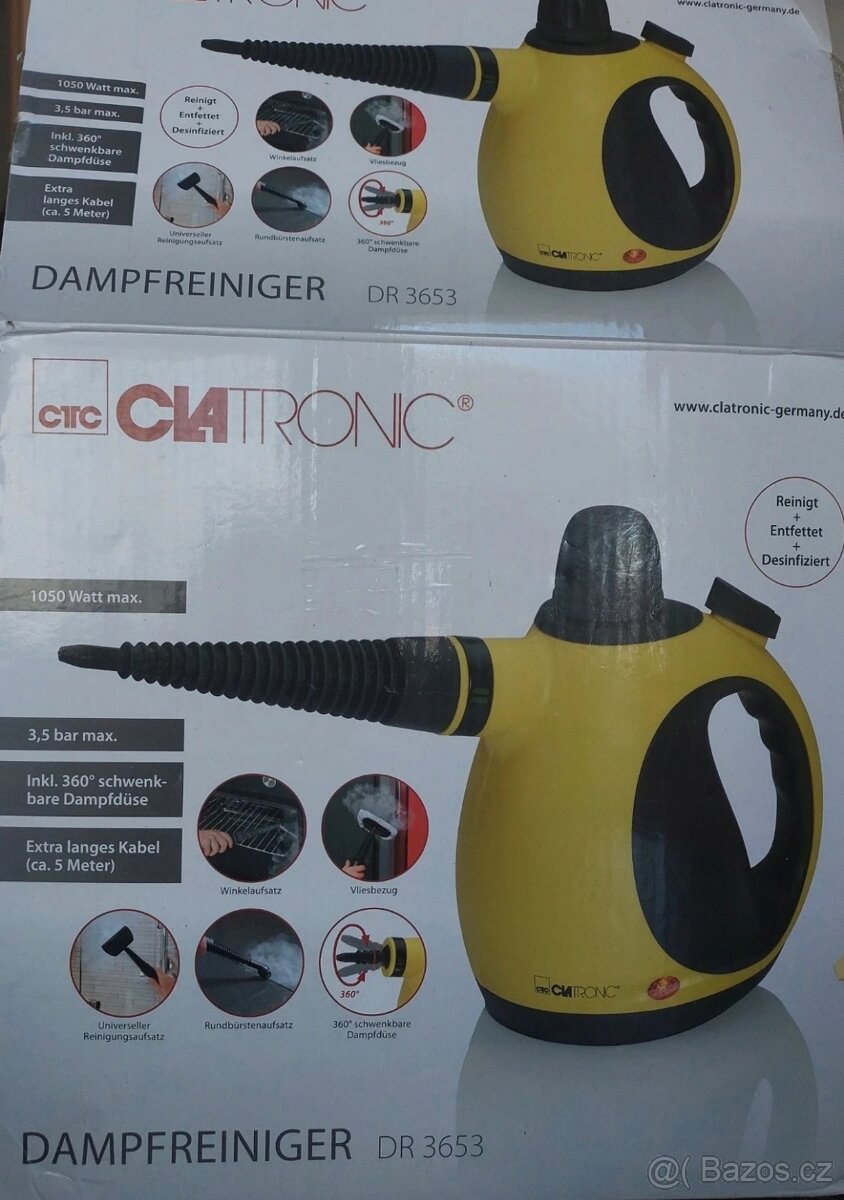 Parní čistič Clatronik DR 3653 - 4