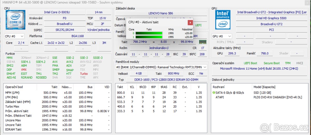 15.6 Notebook Lenovo IdeaPad 100-15IBD - 4