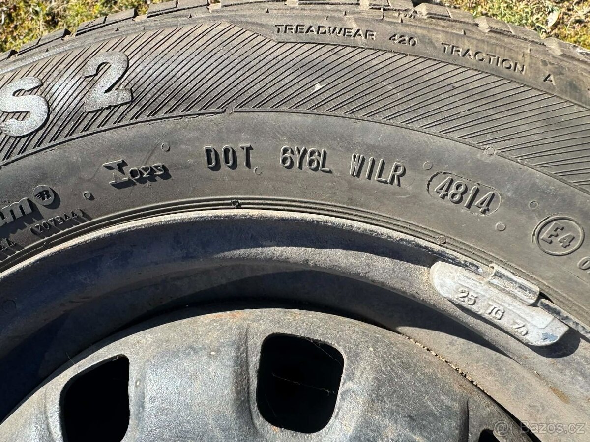 185/65/14 letní pneu 4ks vcetne disku - 4