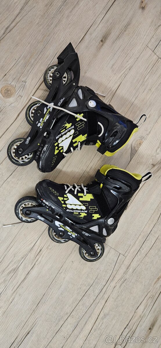 Prodám dětské in-line brusle Rollerblade - 4