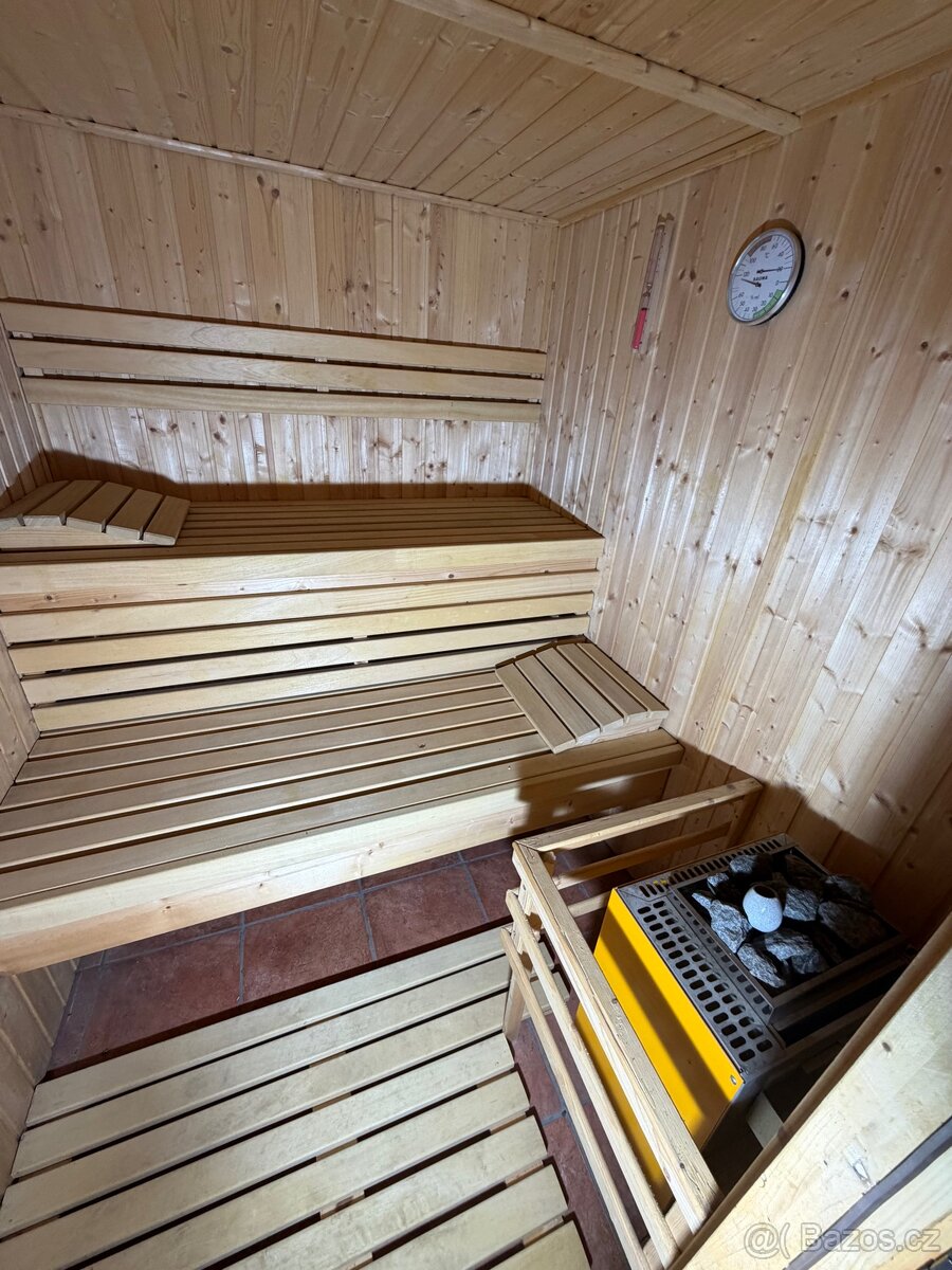 Finská sauna s kamny 7,5 kW - 4
