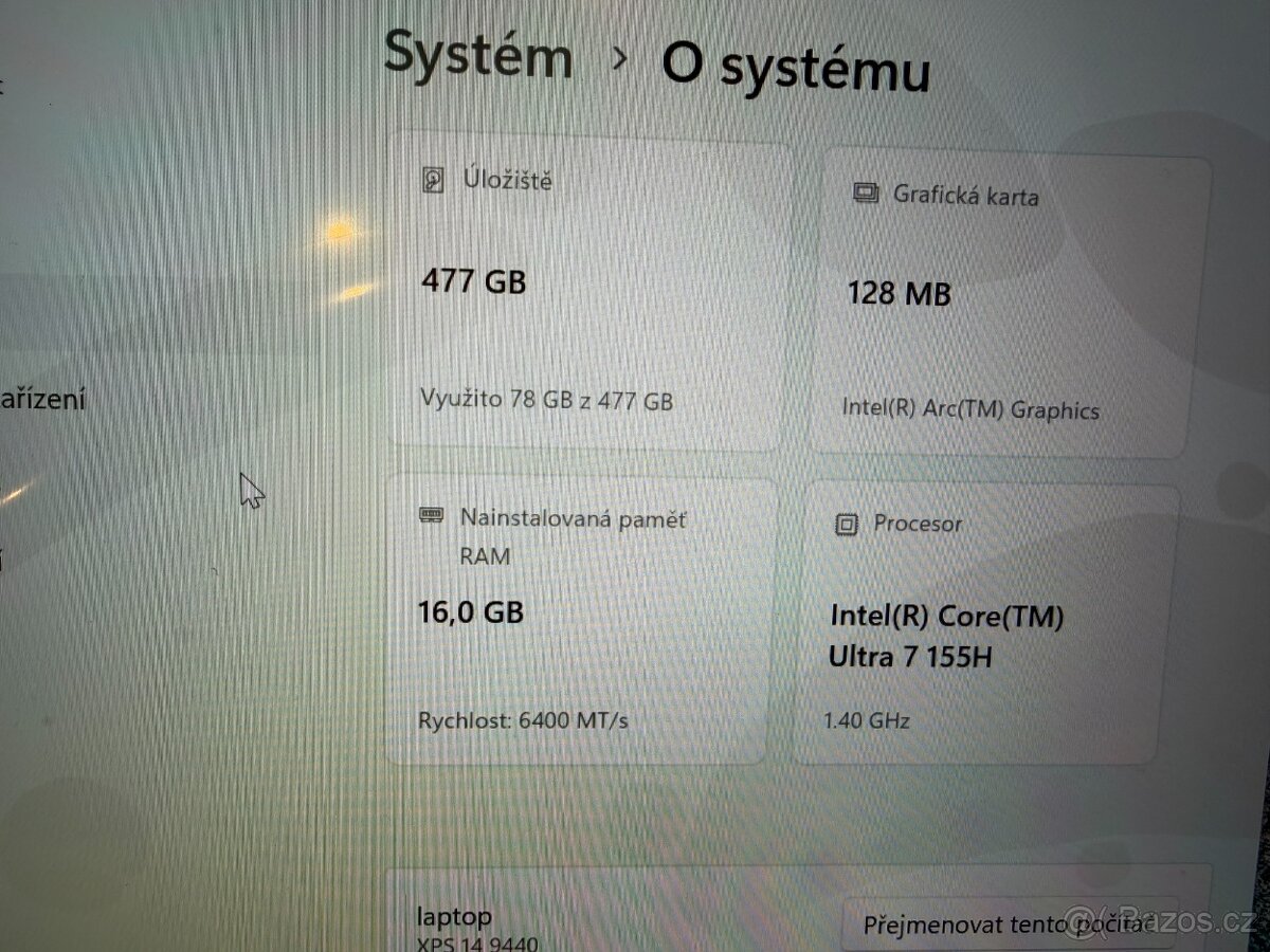 Dell XPS 9440 záruka do 07/2027 - 4