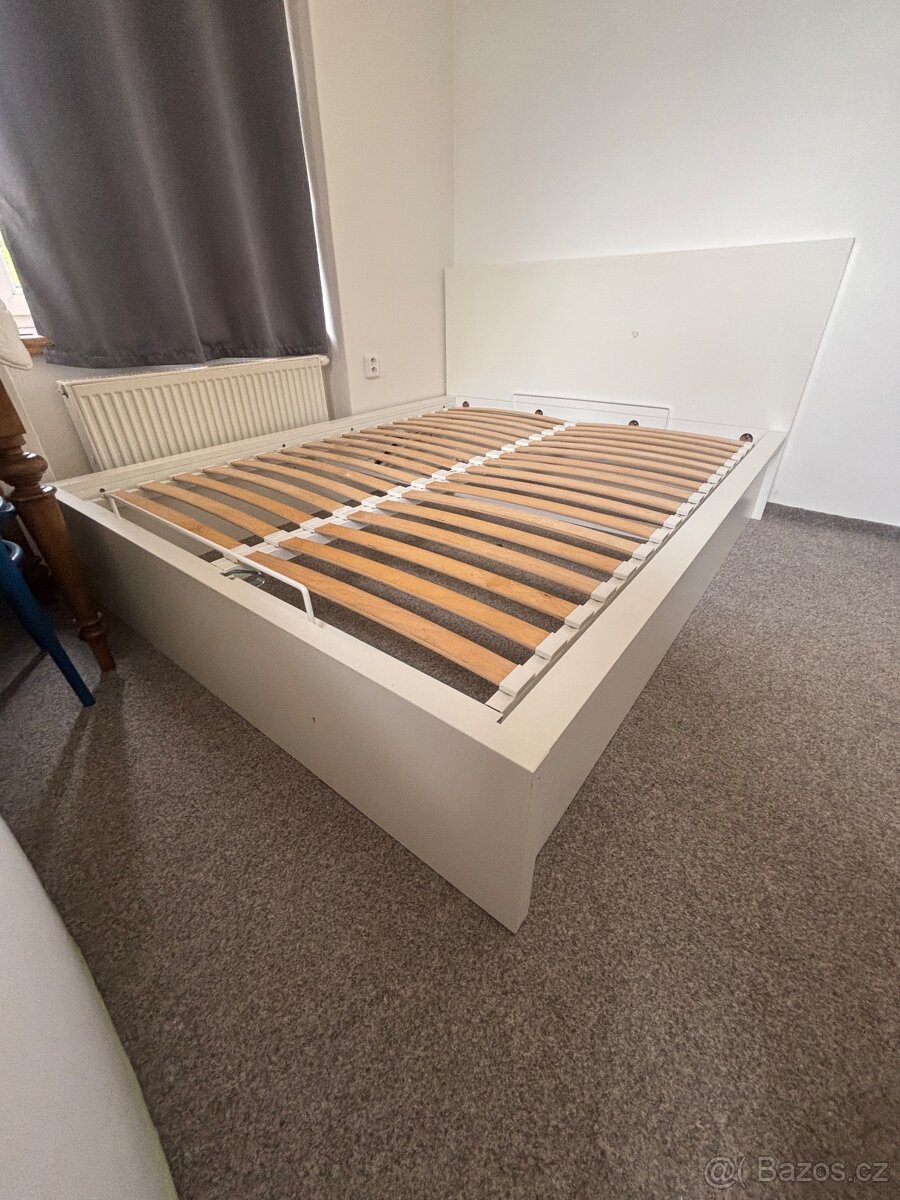 PRODÁM POSTEL 160/200 ULOŽ.PROSTOR IKEA MALM - 4