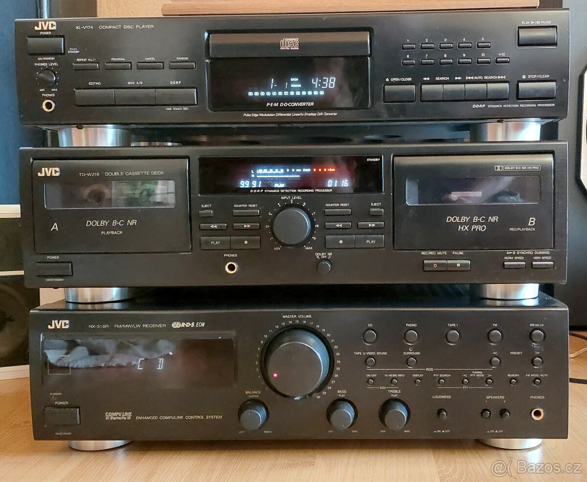 Cassette Double Deck JVC TD-W216 - 4