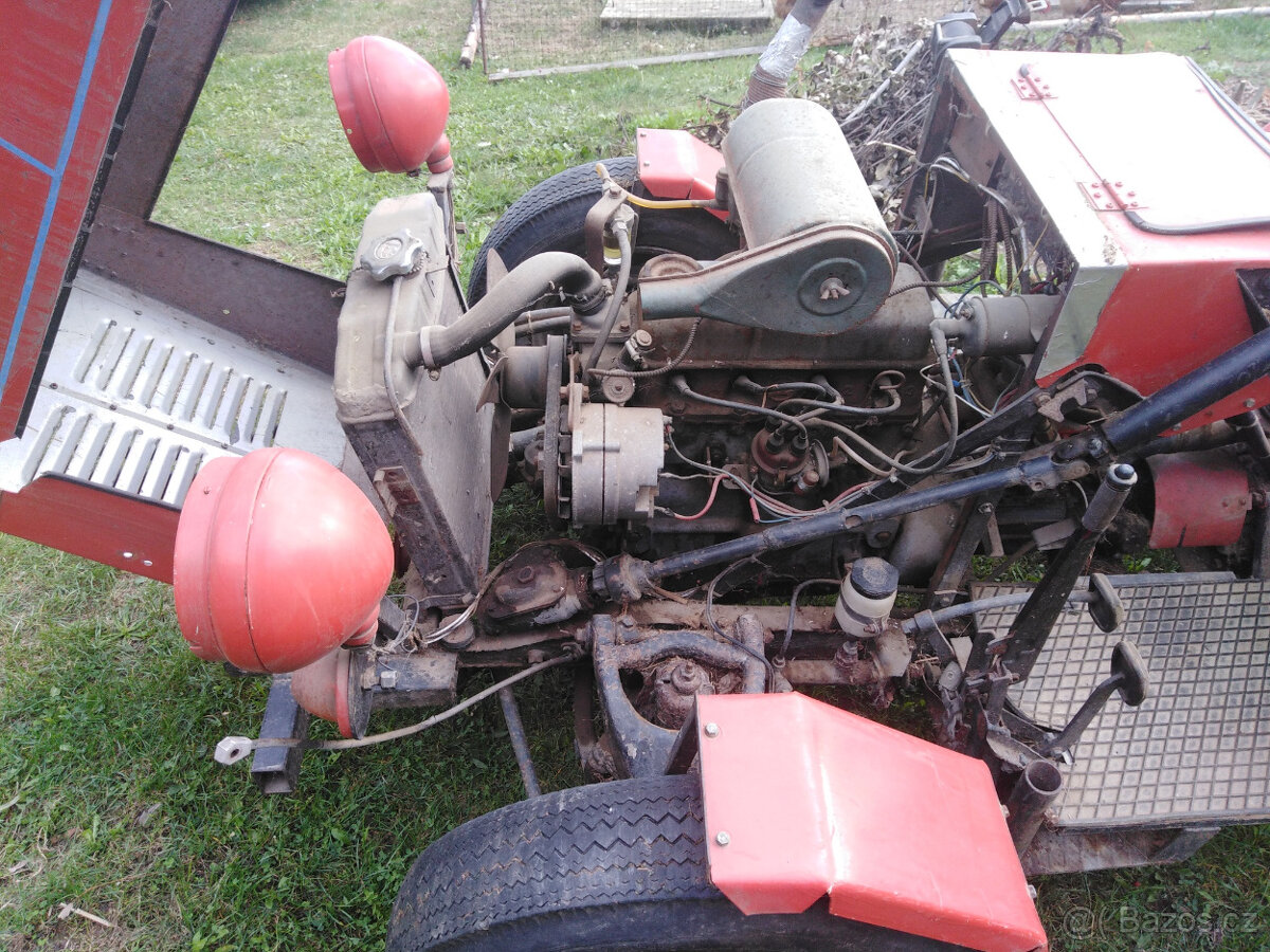 Malotraktor domácí výroby - 4
