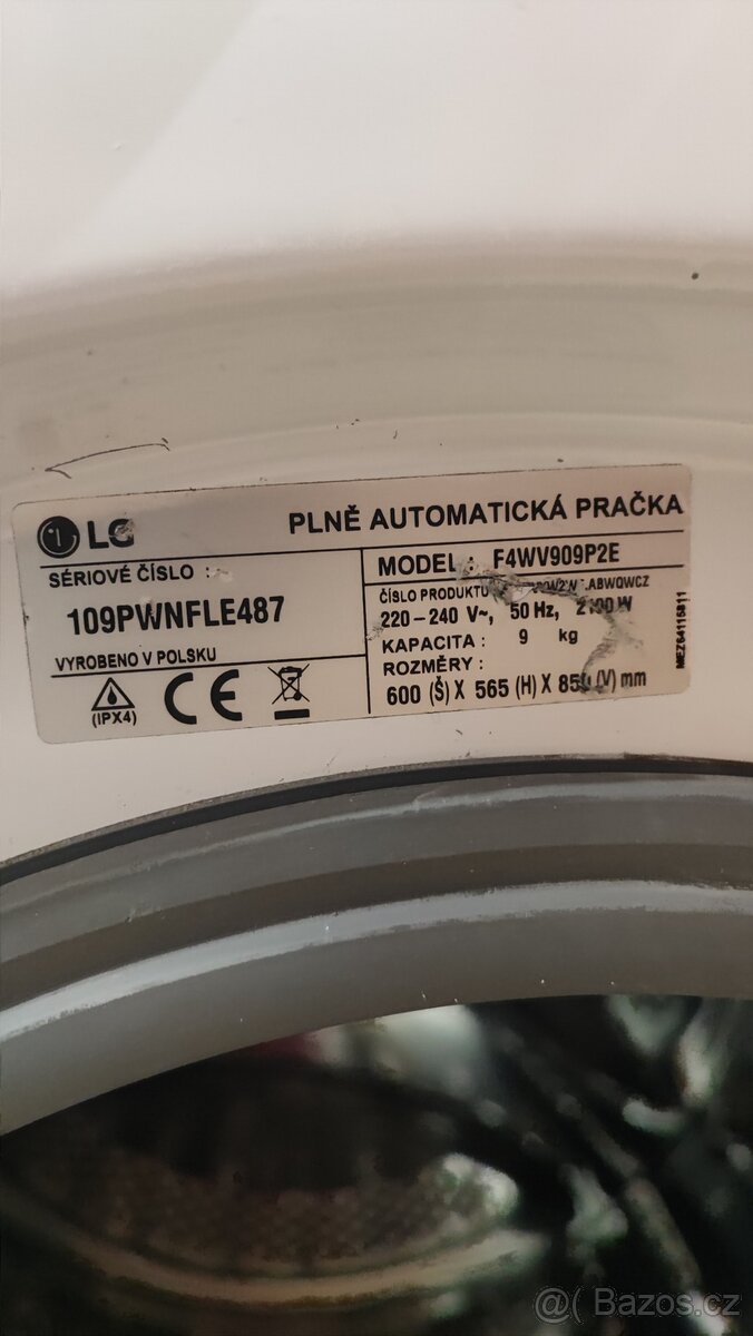 Pračka LG 9kg - 4