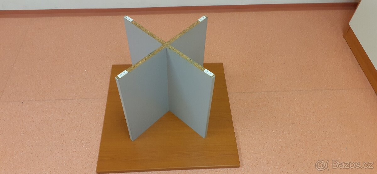 čtvercový stolek klubový/kávový/čajový/odkládací - 4