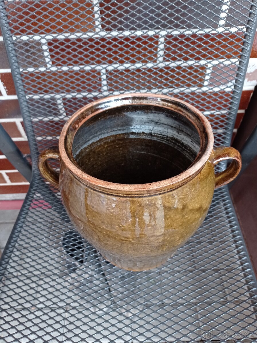 Květináč zahradní, keramické hliněné hrnce, vázy - 4