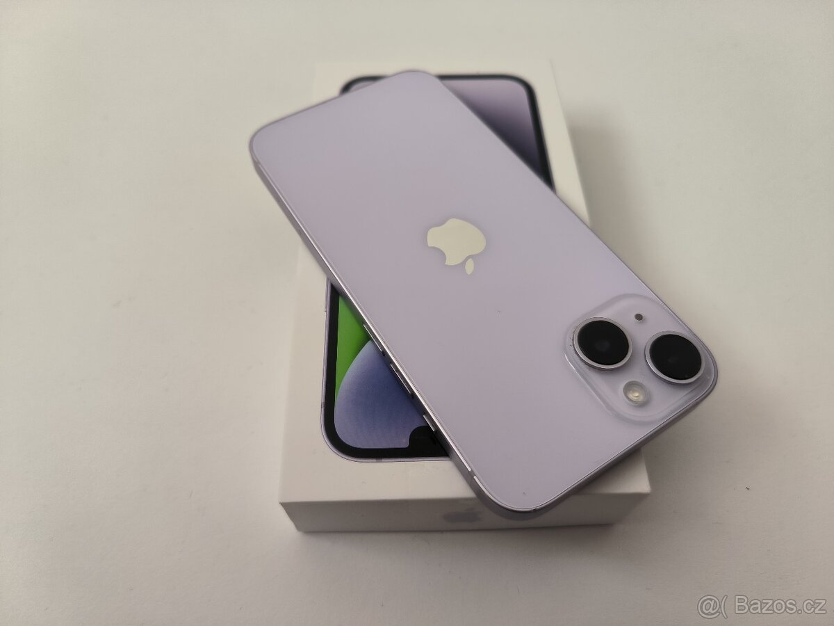 apple iphone 14 Plus 128gb Purple / Batéria 88% - 4
