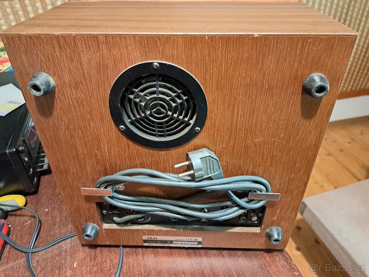 Kotoučový magnetofon Akai 1721 W super zvuk - 4