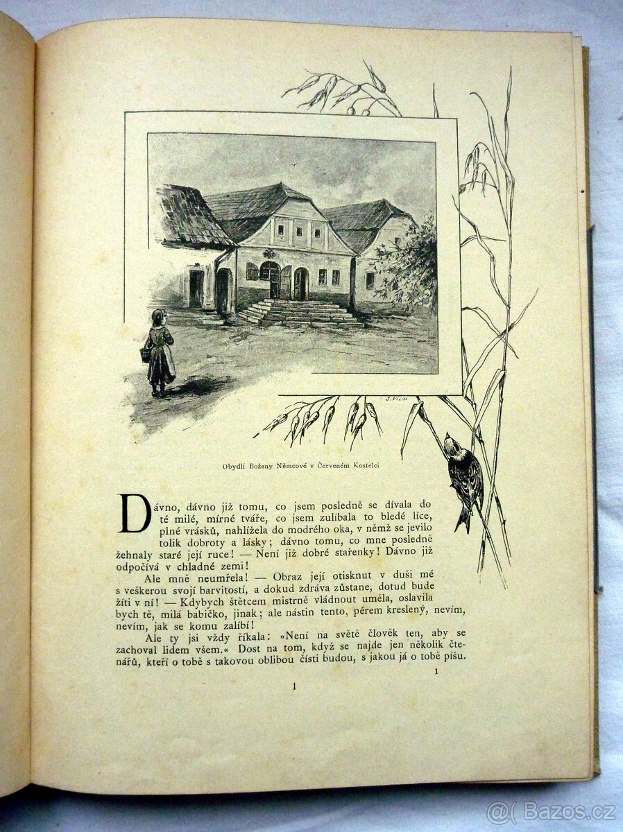 Němcová - Babička 2. vydání 1895 - 4