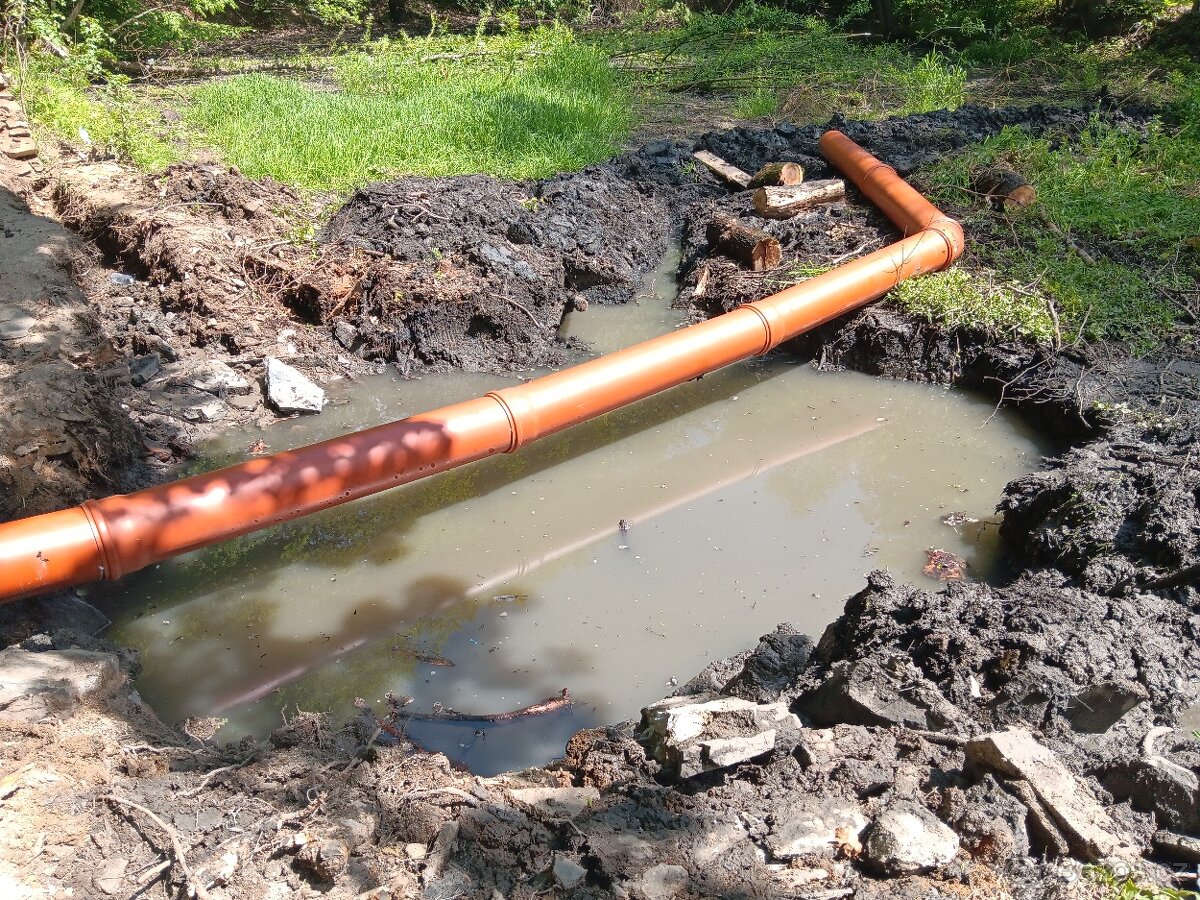 Nové potrubí KG dn 300 - 4