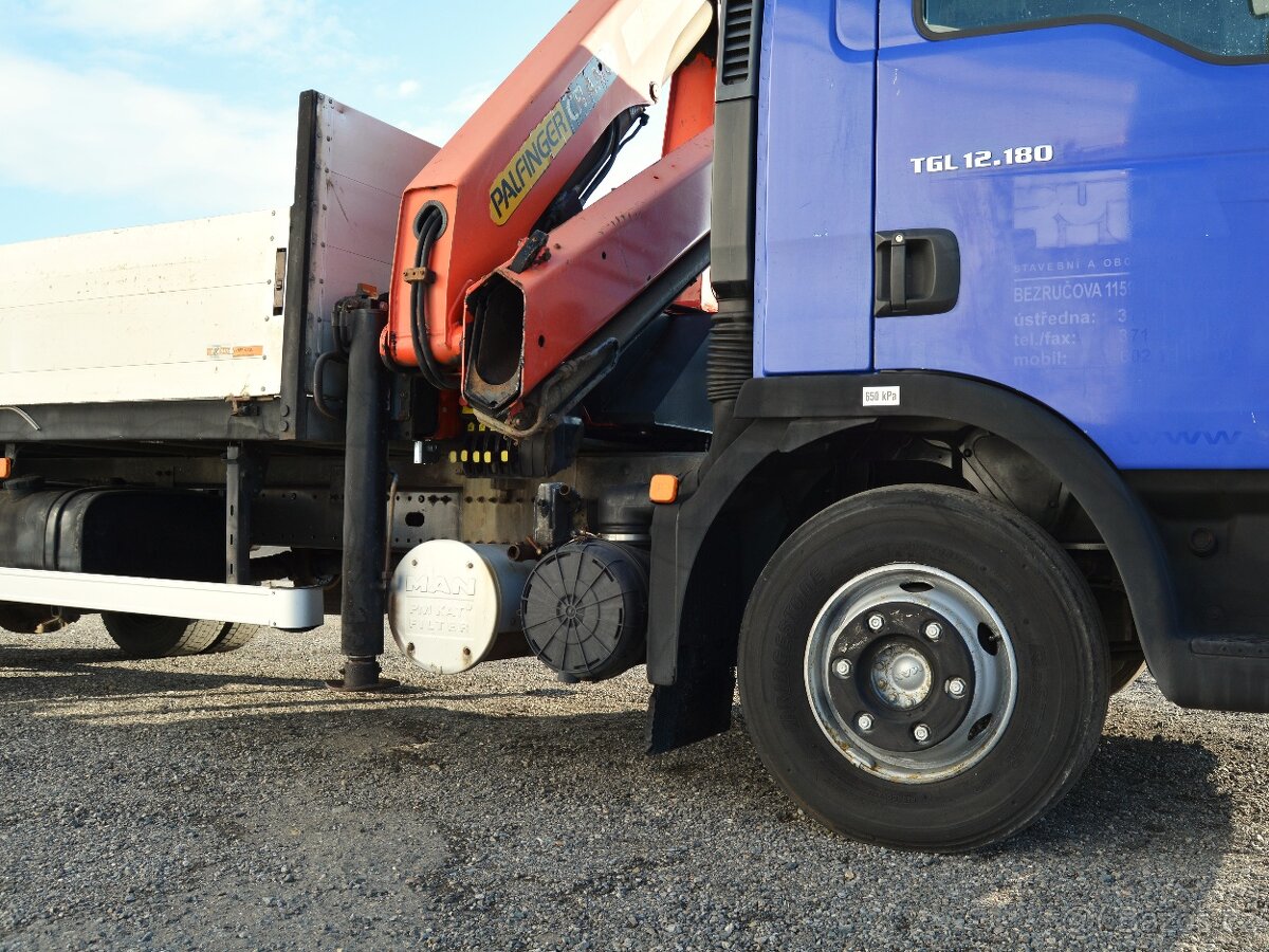 MAN TGL 12.180 4x2 HR, Crane Palfinger - 4