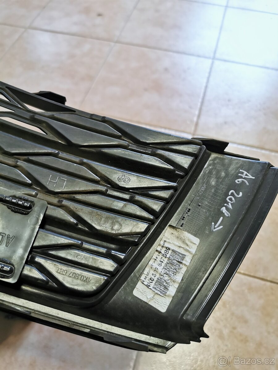 AUDI A6 4K0/ 8C/ 2018-.., mrížka nárazníka- Pravá / Levá - 4