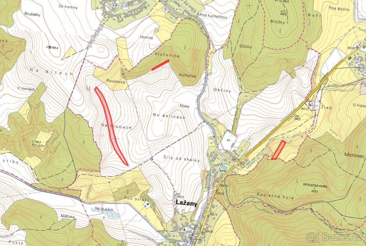 Zemědělská půda, prodej, Lažany, Blansko - 4