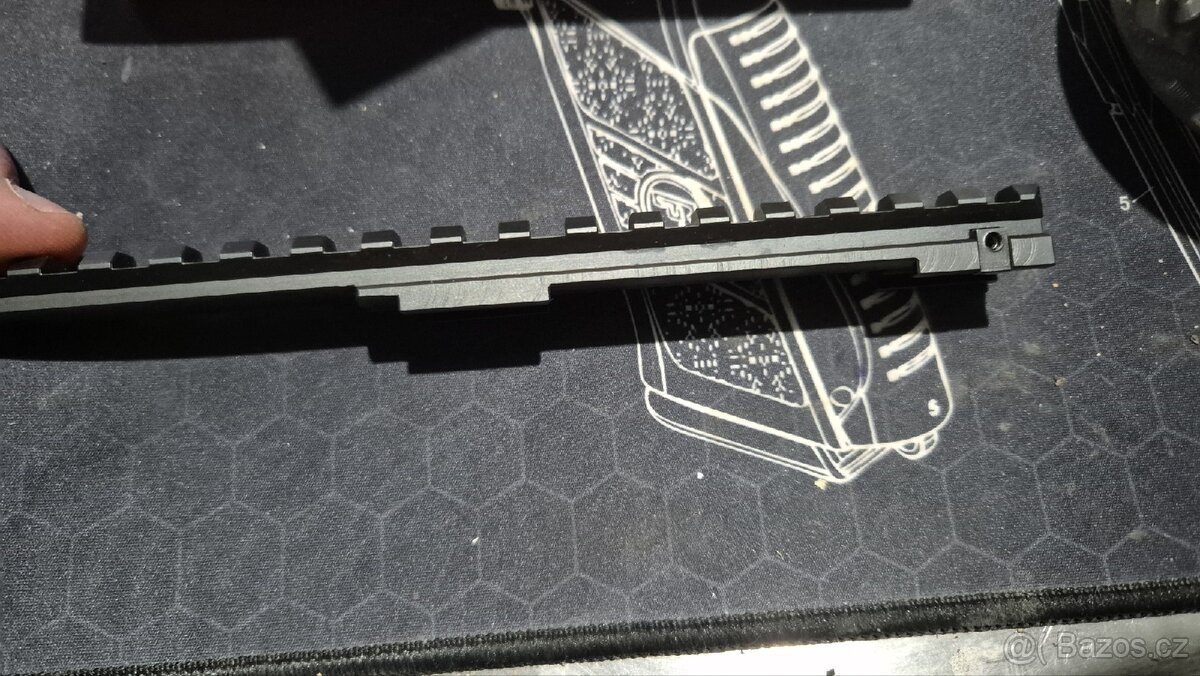CZ 527 Picatinny Orginal lišta 25moa - 4