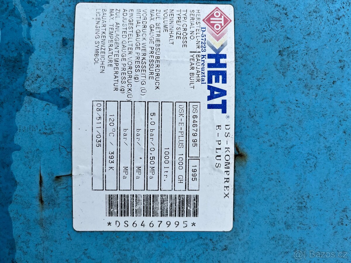 Prodam tlakovou nádrž - 4