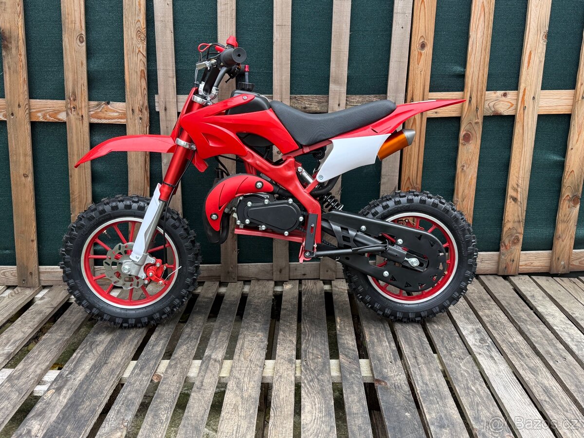 Minicross 49ccm2T červený C029